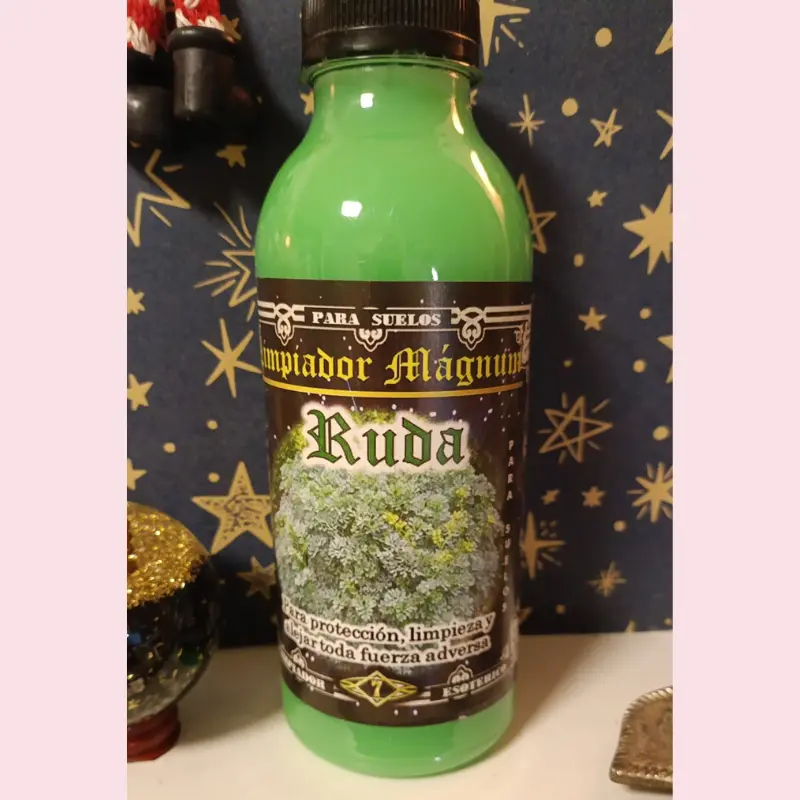 LIMPIADOR MÁGICO ESOTÉRICO RUDA. FREGASUELOS 500ML