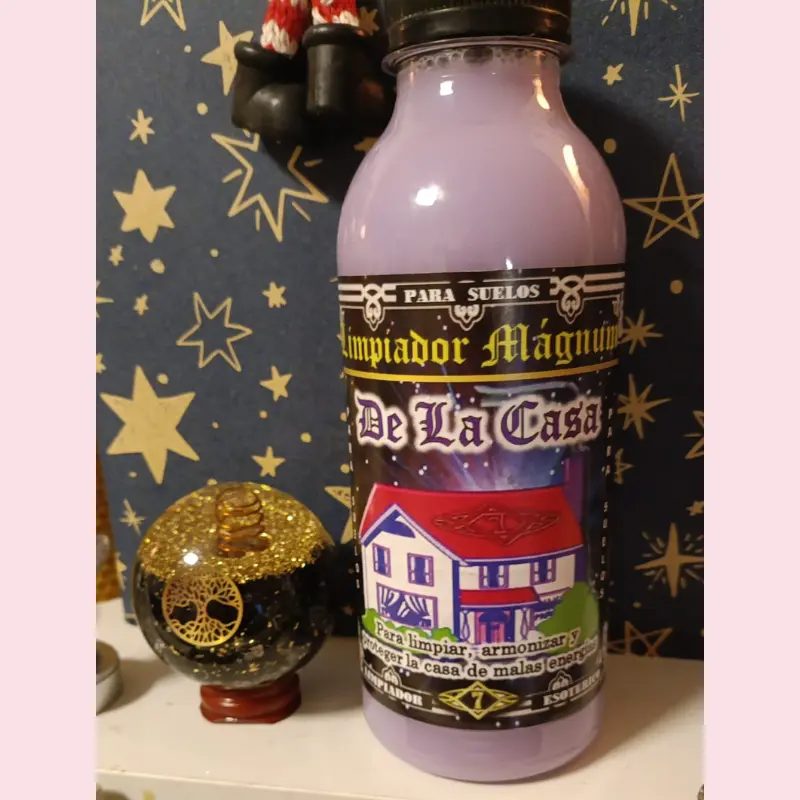 LIMPIADOR MÁGICO ESOTÉRICO LIMPIA CASAS. FREGASUELOS 500ML