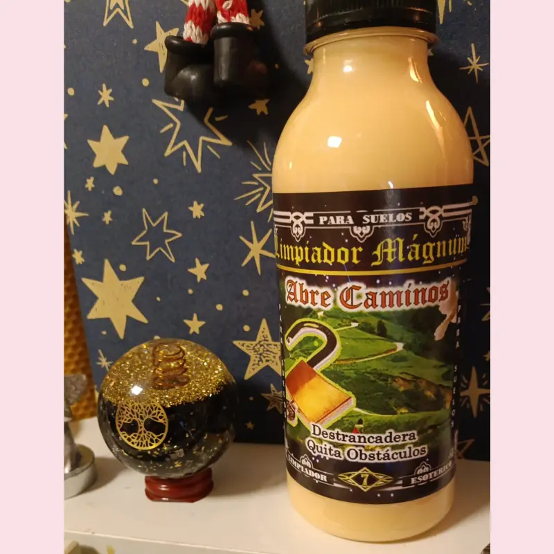 LIMPIADOR MÁGICO ESOTÉRICO ABRE CAMINOS. FREGASUELOS 500ML