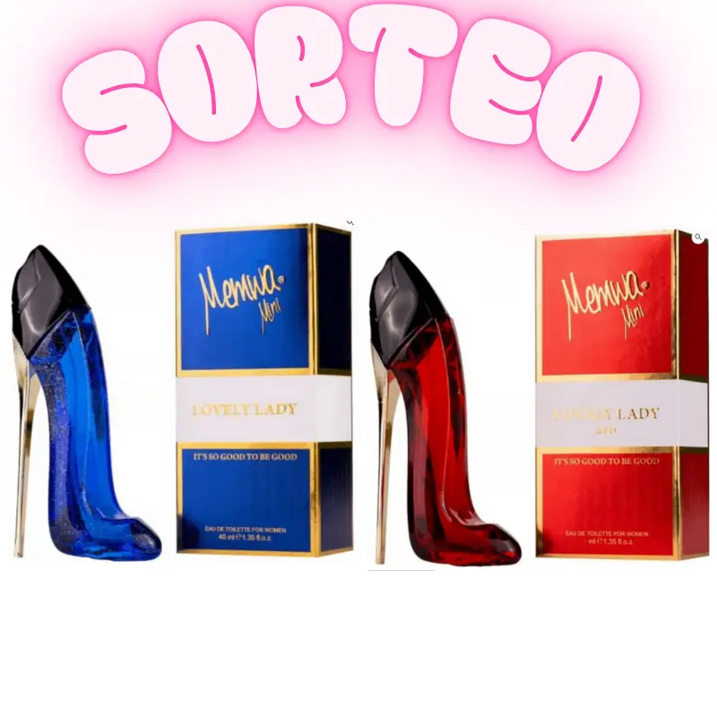 SORTEO PERFUME Lovely Lady Red O BLUE