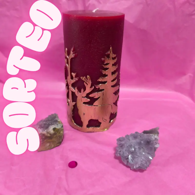 SORTEO VELÓN GRANDDE CIERVO NAVIDAD. UNGIDA Y RITUALIZADA.