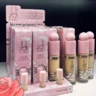 BASE DE MAQUILLAJE LÍQUIDA YARA ROSA. 40 GR. 3Q BEAUTY. LIQUID FUNDATION. ALTA COBERTURA