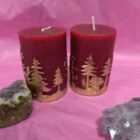 VELÓN MEDIANO CIERVO NAVIDAD. UNGIDA Y RITUALIZADA.