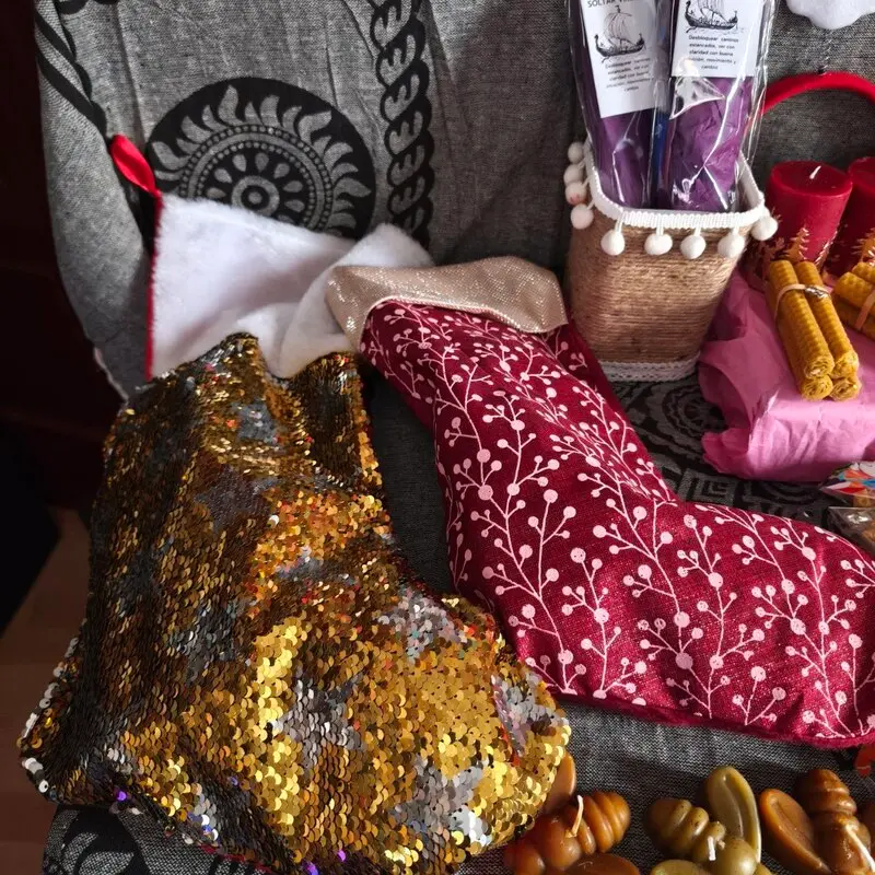 LOTE CALCETIN NAVIDEÑO. CON CALCETÍN INCLUIDO