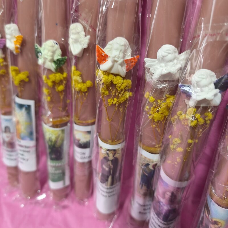 VELA MÁGICA EXTRA LARGAED ESPECIAL 7 ARCÁNGELES. UNGIDA Y RITUALIZADA. CON ORACIÓN. VARIOS MODELOS