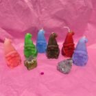 FIGURA VELÓN GNOMOS DE JARDÍN EN LA NIEVE. VARIOS COLORES