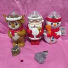 MUÑECOS DE NAVIDAD CON LUCES. CREA AURORAS BOREALES. VARIOS MODELOS