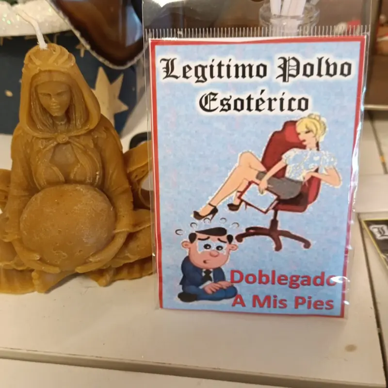 Bolsita LEGÍTIMO POLVO ESOTÉRICO DOBLEGADO A MIS PIES