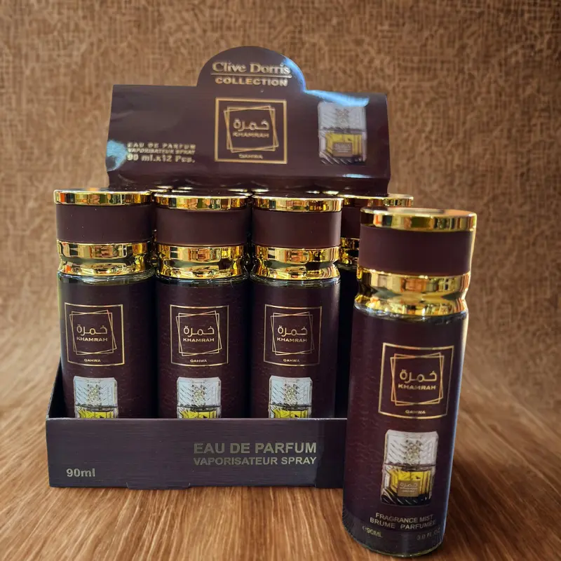 BRUMA Khamrah qahwa. BODY MIST. CLIVE DORRIS COLLECTION 90ML