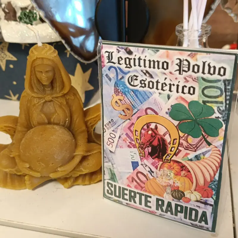 Bolsita LEGÍTIMO POLVO ESOTÉRICO SUERTE RÁPIDA