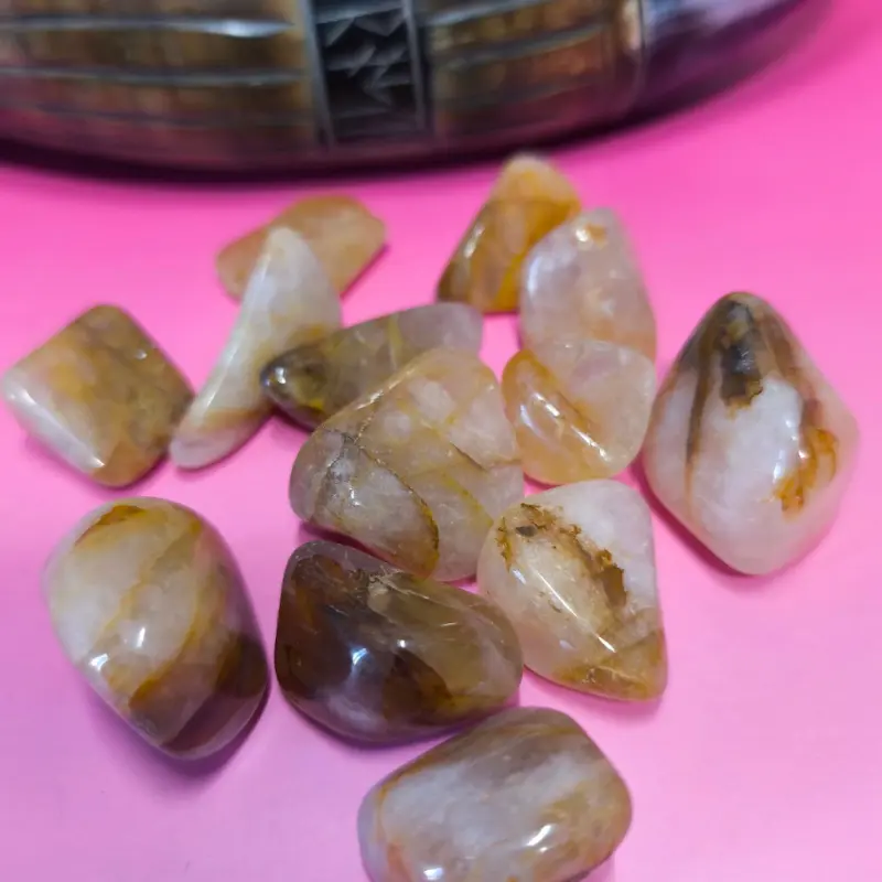 CANTO Rodado cuarzo sanador de 25 a 40mm