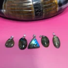 COLGANTE Colgante Cabujón Labradorita 20-30MM A+++