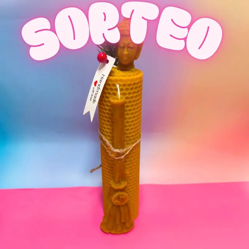SORTEO VELON GIGANTE DE MIEL CON BUDA Y ESCOBA DE BRUJA