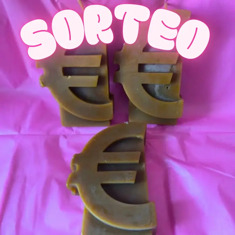 SORTEO Velon Figura MIEL DINERO VEN A MI GRANDE. Atrae la abundancia. Invoca la prosperidad. Endulza tu camino