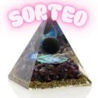 SORTEO Pirámide de Orgonita con esfera de Turmalina negra