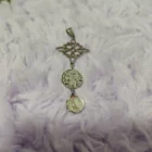 COLGANTE ESOTÉRICO ACERO INOXIDABLE TRIPLE PROTECCIÓN 60X23MM