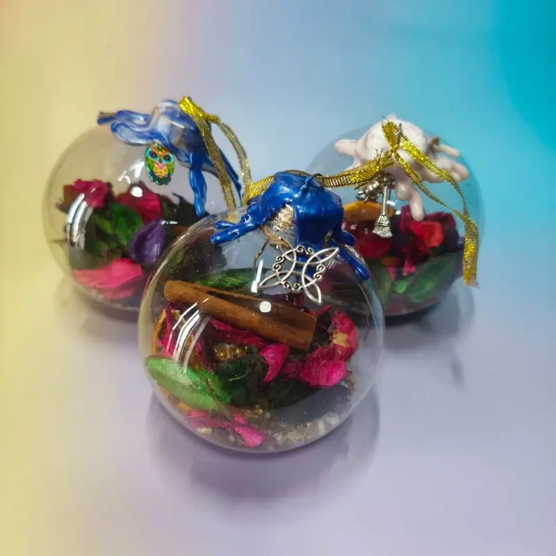 BOLA SPEEL JARR. HECHIZO DE PROTECCIÓN Y ABUNDANCIA NUDO DE BRUJAS