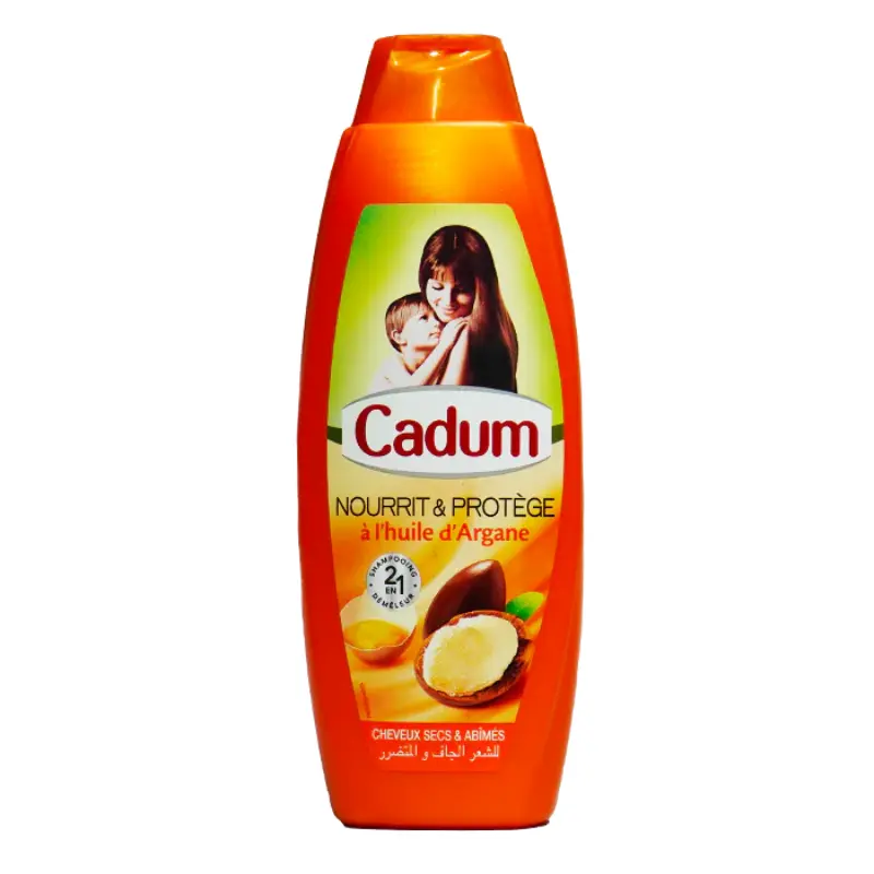 Champú Cadum ACEITE DE ÁRGAN 2 EN 1 de Ghassoul o Arcilla Marroquí. Piedra Mora. NUTRE Y PROTEGE EL CABELLO SECO Y DAÑADO Champú Cadum ACEITE DE ÁRGAN 2 EN 1 de Ghassoul o Arcilla Marroquí. Piedra Mora. NUTRE Y PROTEGE EL CABELLO SECO Y DAÑADO