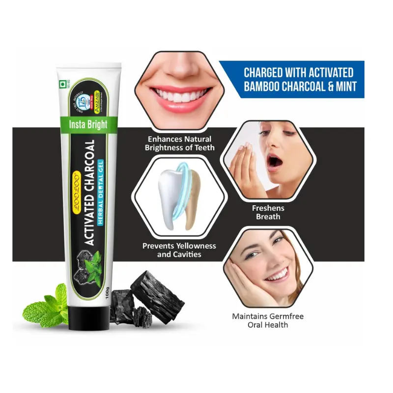 Pasta de Dientes MISKAL CARBÓN ACTIVADO. Pasta de carbón activado, raiz de pelitoria, menta fresca, pimienta suave y numeg . LIBRE DE FLUOR