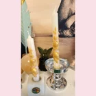 VELA MÁGICA LIMPIEZA Y ABUNDANCIA. UNGIDA Y RITUALIZADA. CON ORACIÓN.