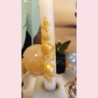 VELA MÁGICA LIMPIEZA Y ABUNDANCIA. UNGIDA Y RITUALIZADA. CON ORACIÓN.