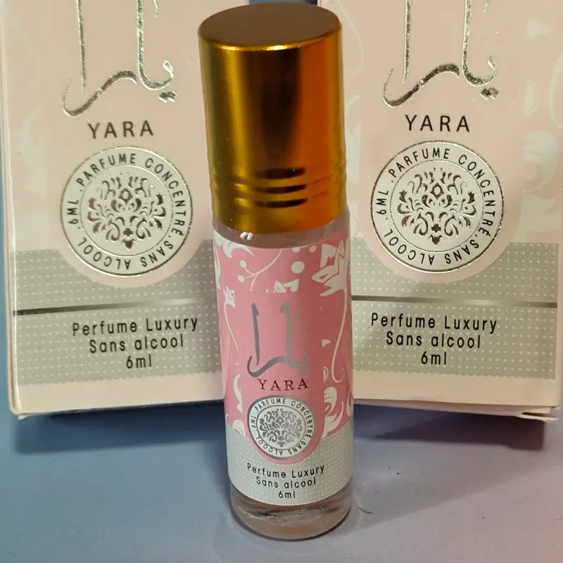 Aceite perfumado YARA ROSA. 6 ML. LUXURY. SIN ALCOHOL. PERFUME ÍNTIMO