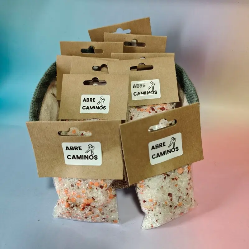 BOLSITA Poción de Aromaterapia. ABRE CAMINOS. SALES ESOTÉRICAS.