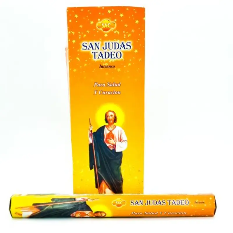 20 VARILLAS INCIENSO SAN JUDAS TADEO SAC.