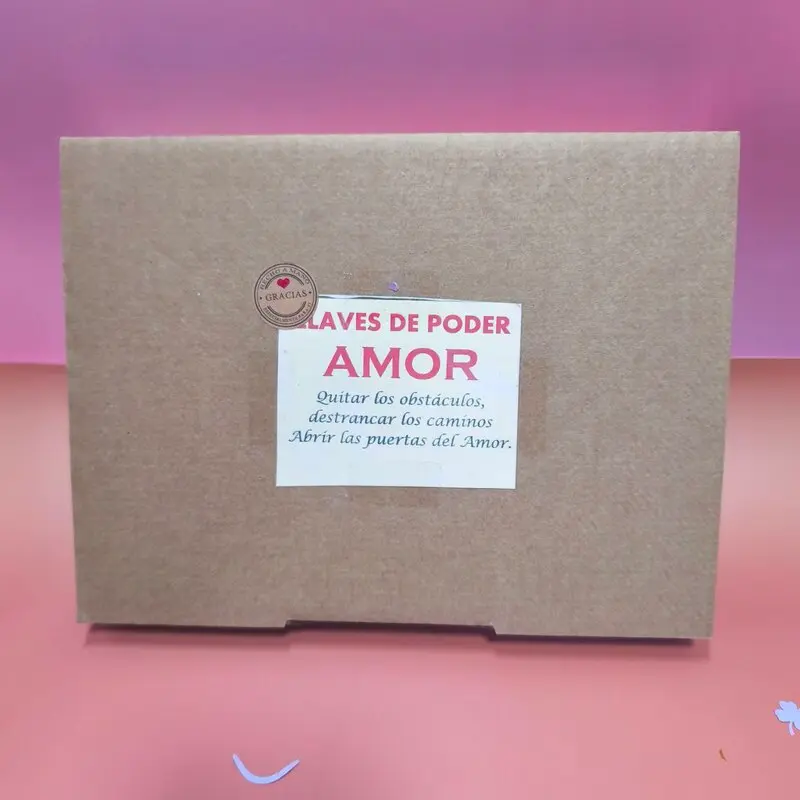 KIT ESOTÉRICO DE LLAVES DE PODER: AMOR. Desbloquear el flujo emocional, atraer oportunidades afectivas, fortalecer la autoestima, sanar vínculos
