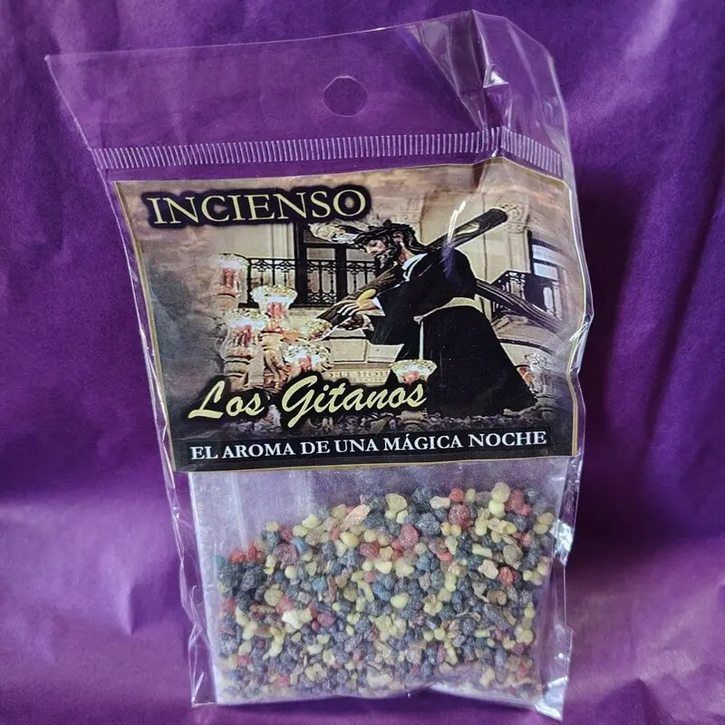 PAQUETE INCIENSO LOS GITANOS UNA MÁGICA NOCHE EN RESINA