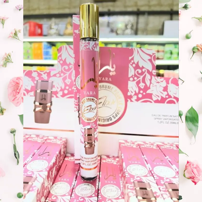 YARA ELIXIR . Afnan Perfumes 35 ML. MINITALLA EAU PARFUM ORIGINAL