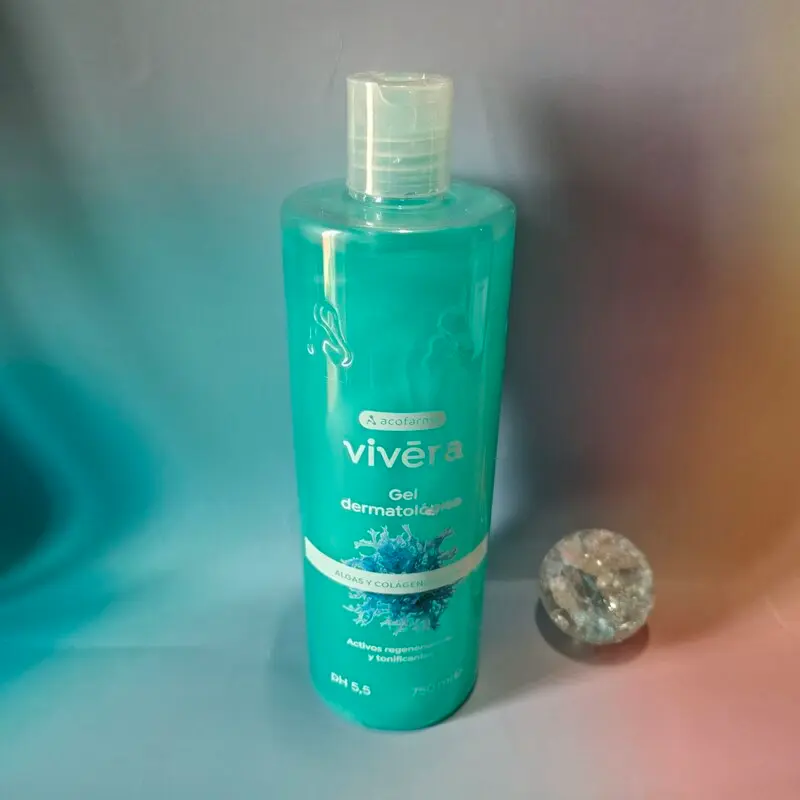 GEL DERMATOLÓGICO ALGAS Y COLAGENO MARINO. ACTIVOS REGENERADORES Y TONIFICANTES. ACOFARMA 750ML