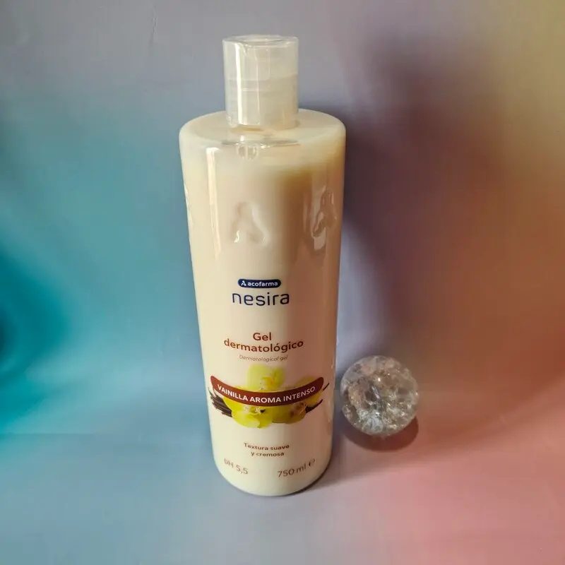 GEL DERMATOLÓGICO EXTRACTO DE VAINILLA INTENSA. TEXTURA SUAVE Y CREMOSA ACOFARMA 750ML