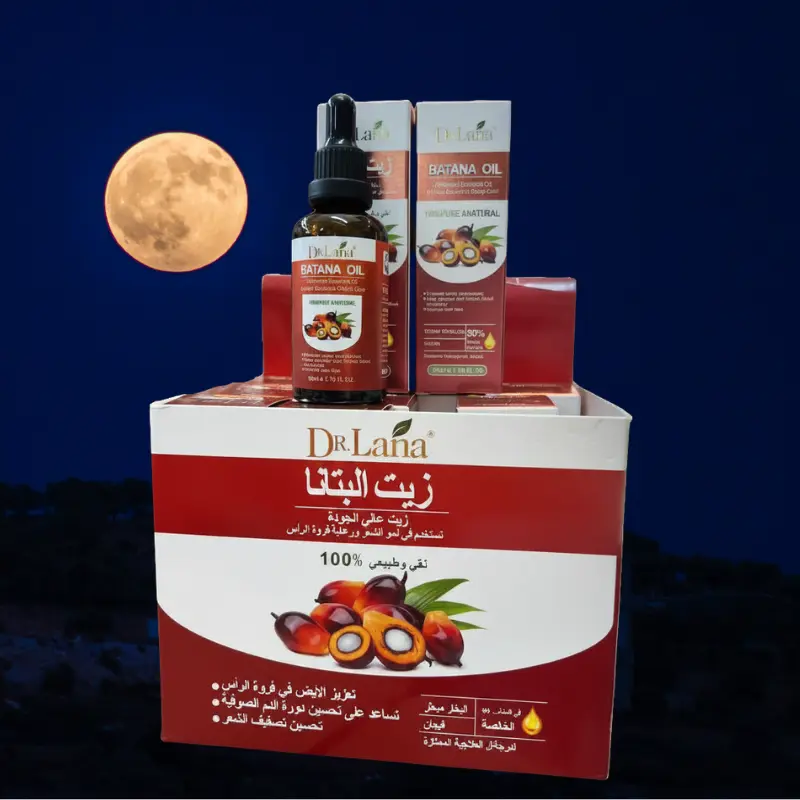 ACEITE DE BATANA DR. LANA 50ML. Crecimiento rápido, Reparación de raíces, Hidratación profunda, más abundante y grueso.