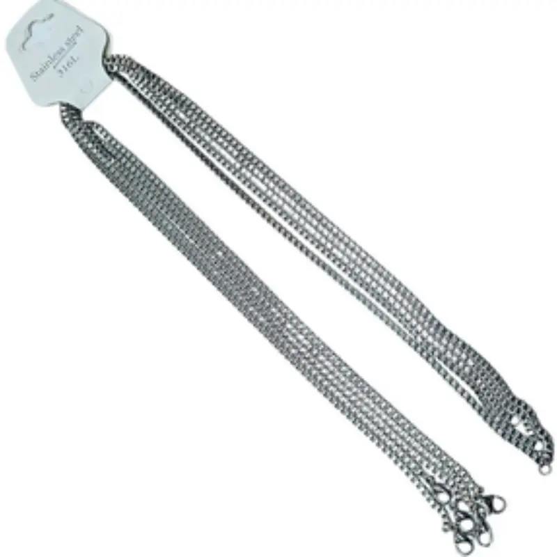 Cadena Acero 70 CMS Grosor 2.5X2.5 mm Aprox