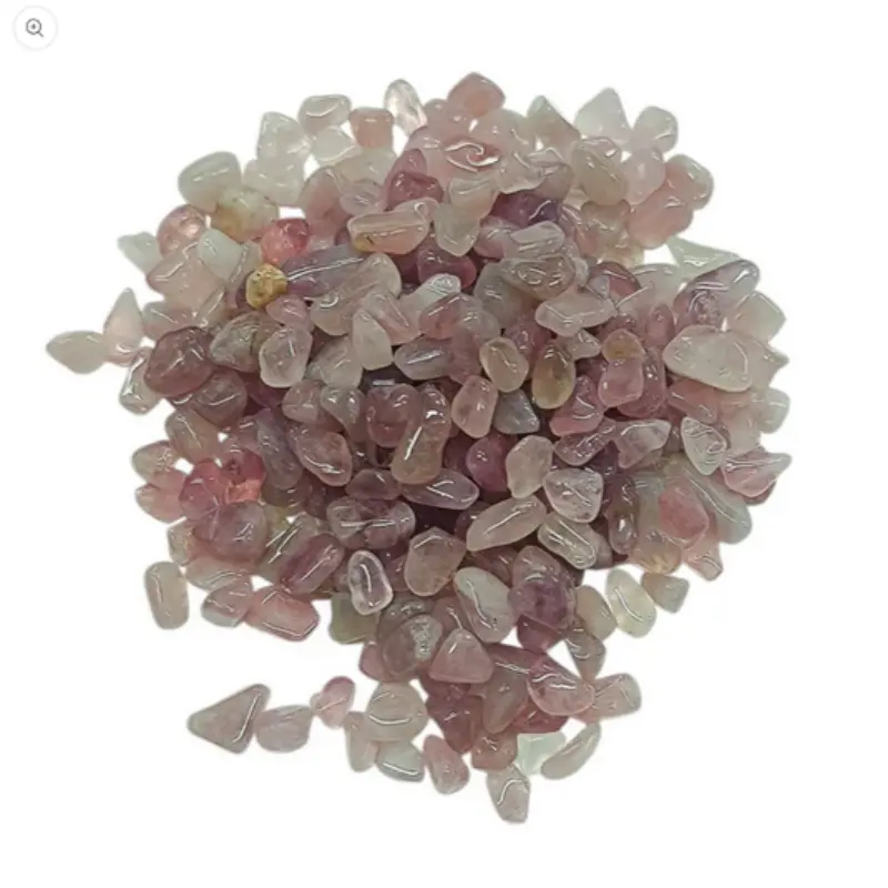 Bolsa 100 Gramos Piedra Chips Turmalina Rosa 2 mm Aprox