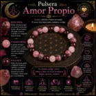 Pulsera Ritual de Amor Propio de Rodonita, Cuarzo Rosa y Granate | Piedra Natural 8mm