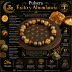 Pulsera Ritual de Éxito y Abundancia | Citrino, Ojo de Tigre y Pirita Natural 8mm