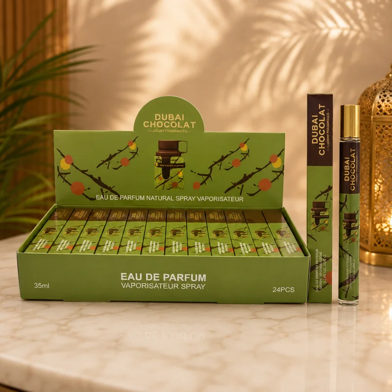 DUBAI CHOCOLAT. LUXURY FRAGANCES 35 ML. MINITALLA EAU PARFUM
