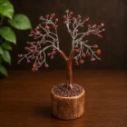 ÁRBOL MÁGICO DE LA VIDA de GRANATE. 100 PIEDRAS.