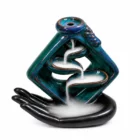 FUENTE DE REFLUJO MANO DE BUDA GRANDE CERÁMICA PARA CONOS DE INCIENSO REFLUJO CASCADA 17X19 CM