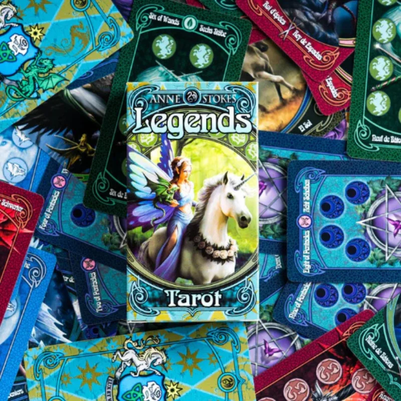 BARAJA DE CARTAS DE TAROT ANNE STOKES LEGENDS. PRODUCTO NACIONAL