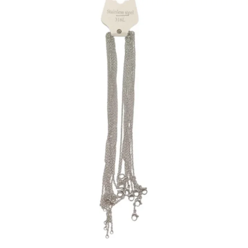 Cadena Acero 60 CMS 1mm Aprox De Grosor A4