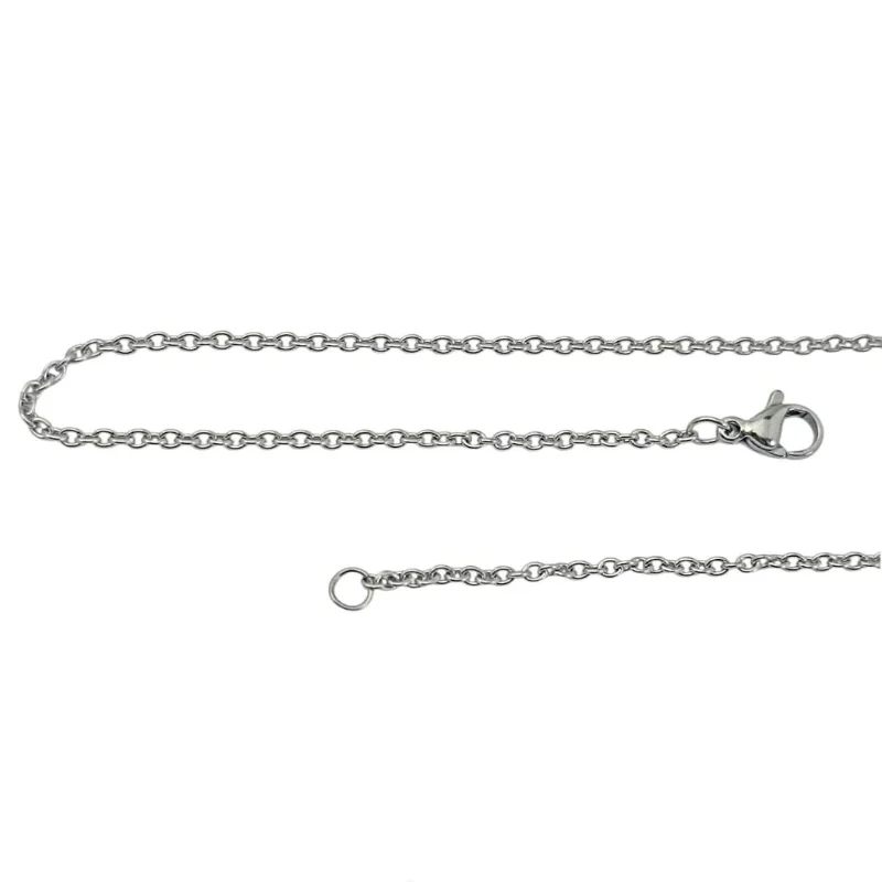 Cadena Acero 60 CMS 1mm Aprox De Grosor A5