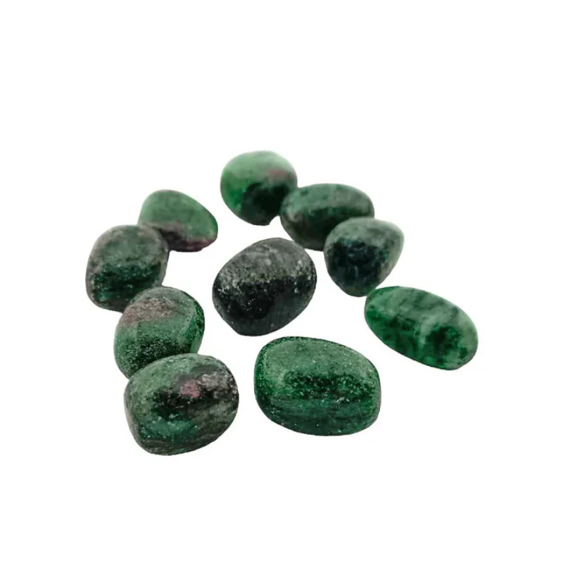 CANTO RODADO PIEDRA NATURAL Rubí Fucsite