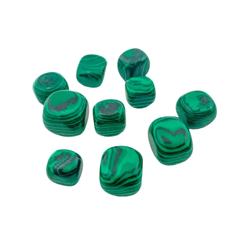 CANTO RODADO PIEDRA NATURAL Malaquita