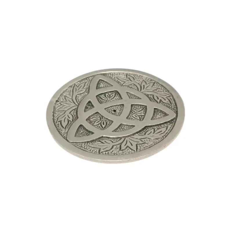 Porta Incienso De Metal 10 Cms Aprox Triqueta