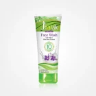 Limpiador facial blanqueador Jhalak con leche y extractos de arándanos.