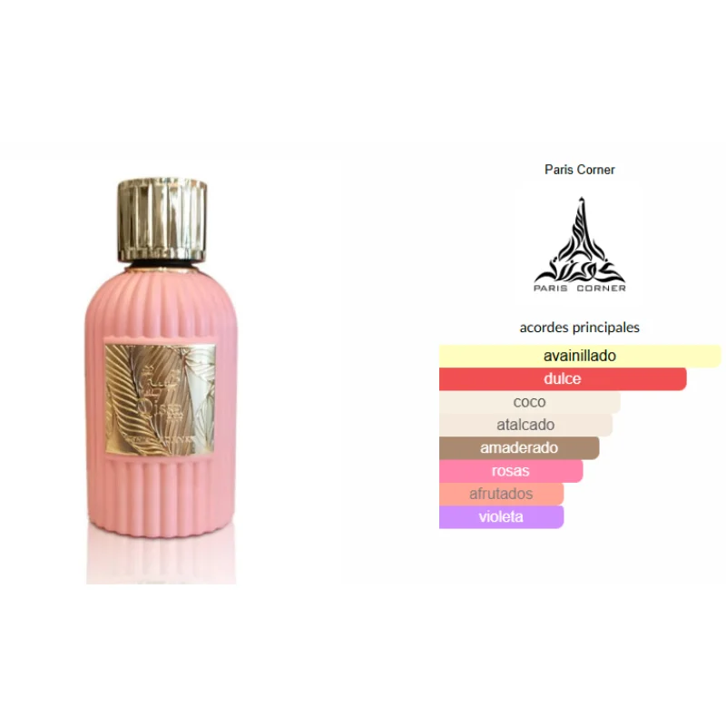 PERFUME QISSA PINK. PARIS CORNER. 100ML