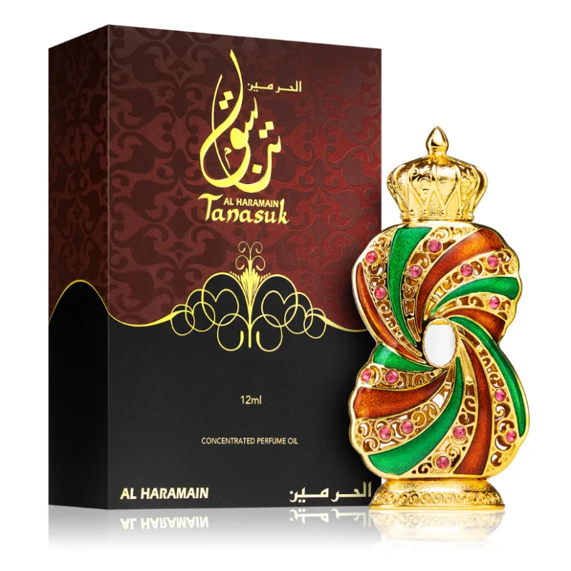 Perfume TANASUK. ACEITE DE PERFUME CONCENTRADO. 12 ml. AL HARAMAIN Perfume TANASUK. ACEITE DE PERFUME CONCENTRADO. 12 ml. AL HARAMAIN